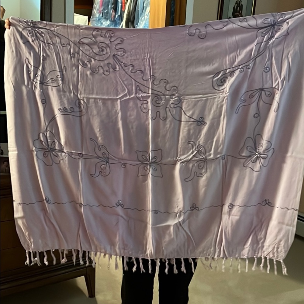 New purple scarf